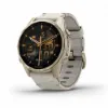 Изображение FENIX 8 43mm Amoled Sapphire Soft Gold Stainless Steel Fog Gray Leather Band+Fog Gray/Dark Sandstone